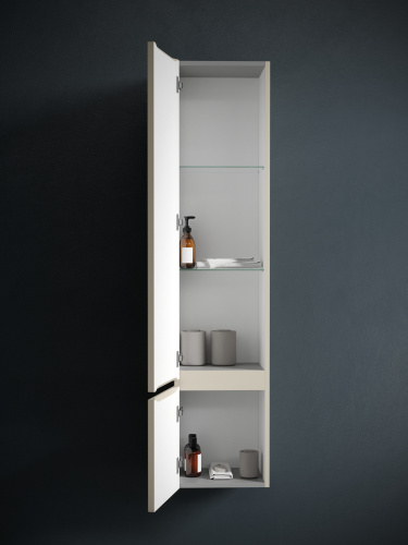 Шкаф-пенал Sancos Very PVR35LCE 35х30х160 подвесной цвет бежевый - фото 5